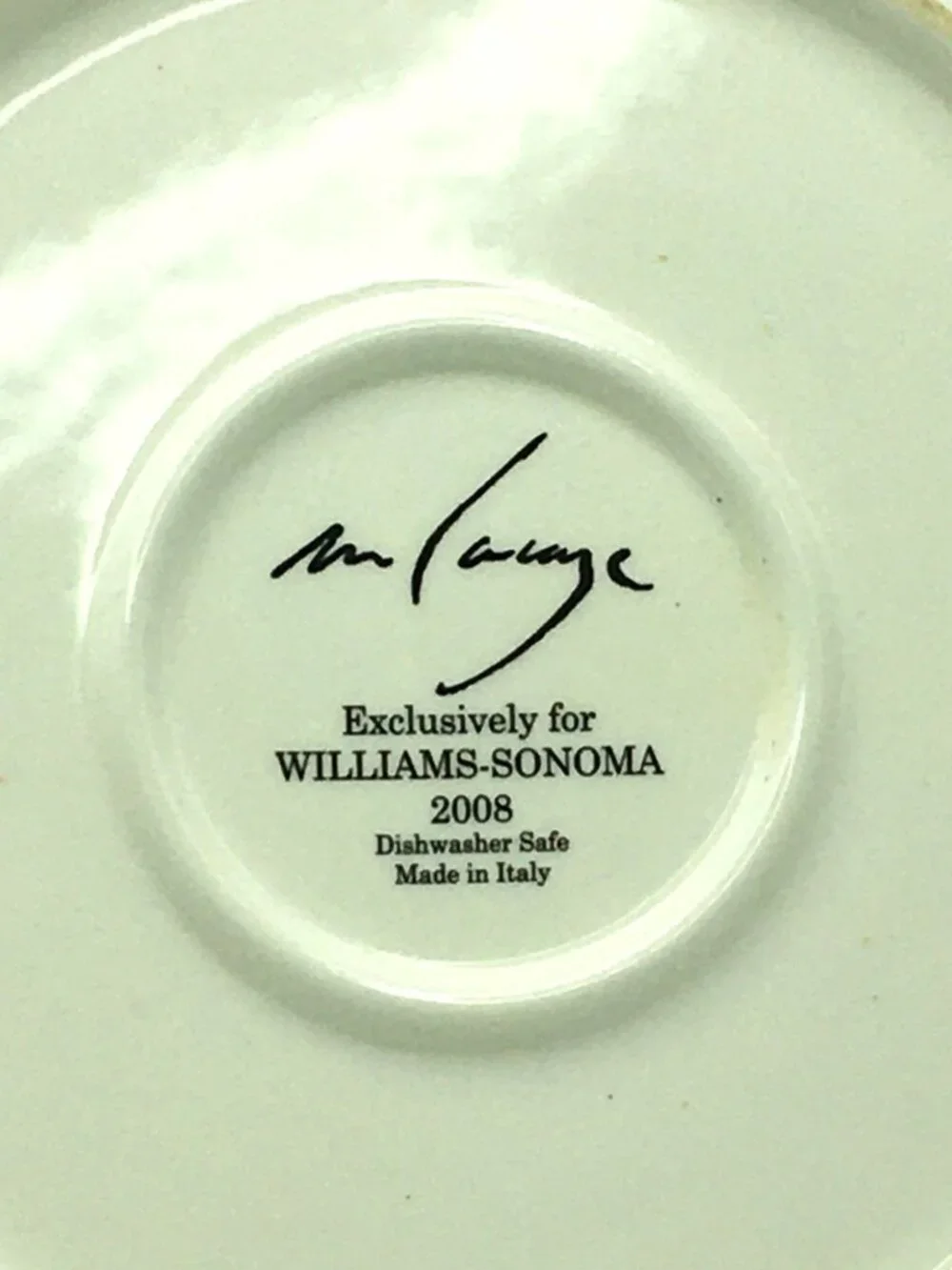 Williams Sonoma 2008 Roosters Francais Marc Lacaze 10-3/8